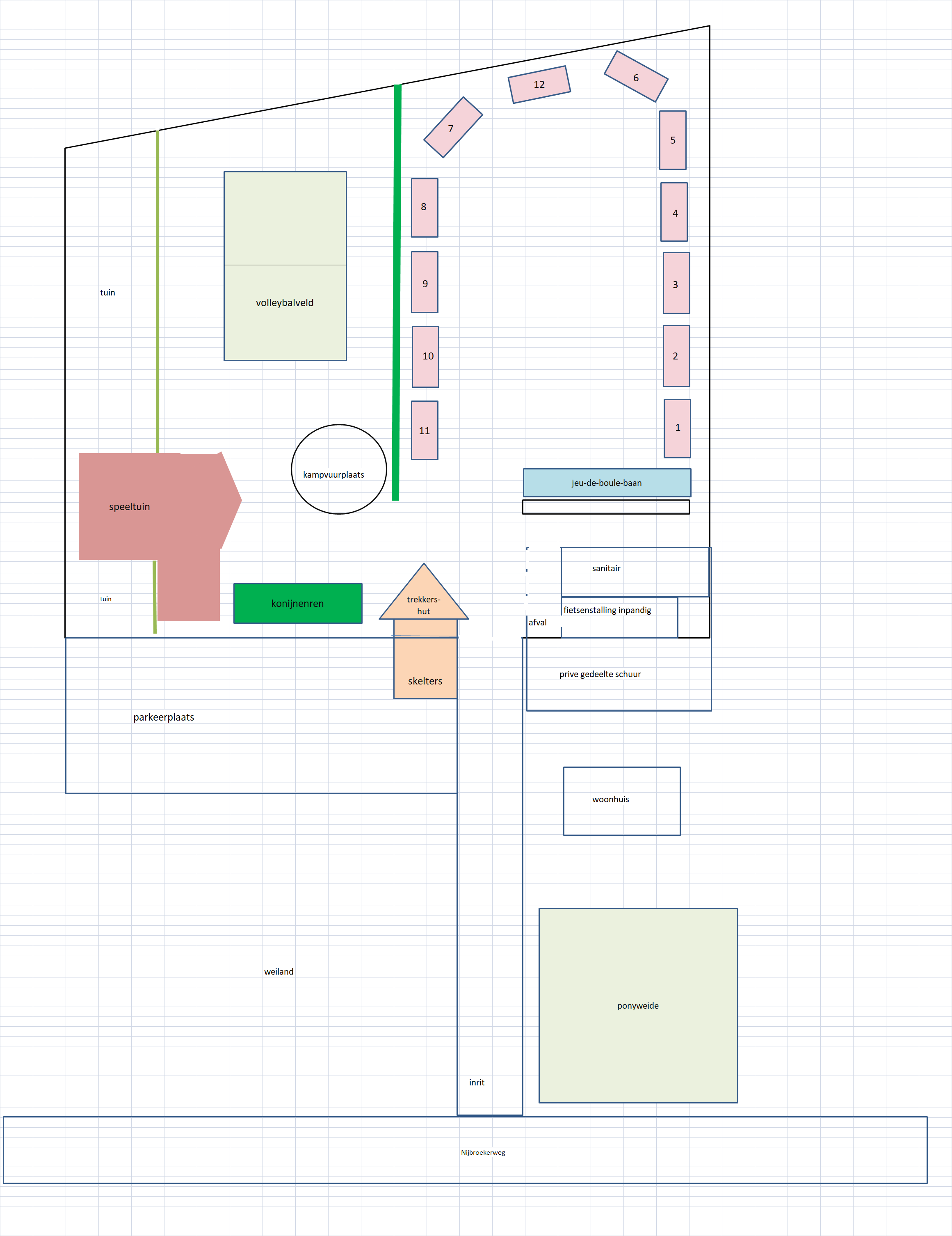 plattegrond camping excel aangepast